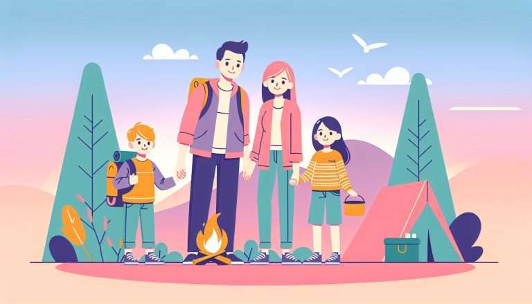 camping with kids beginner guide games