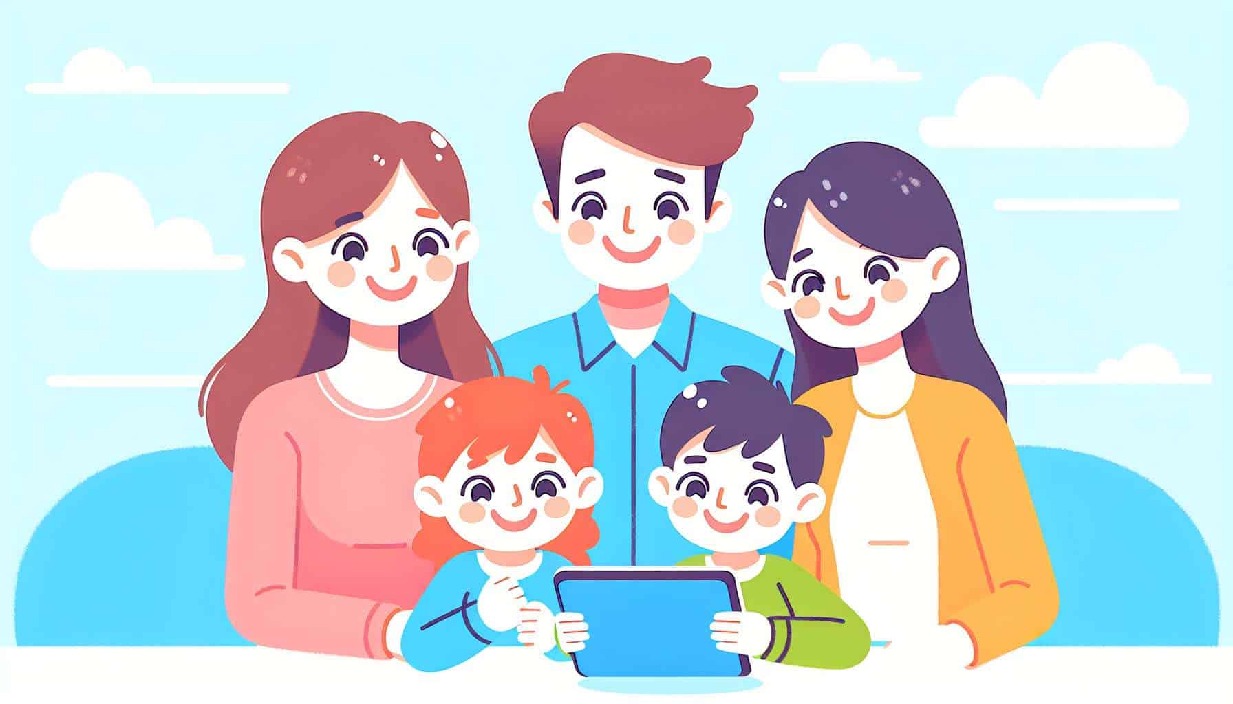 educational fun links – family travel ideas illustration