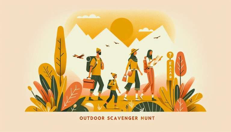 outdoor scavenger hunt ideas games