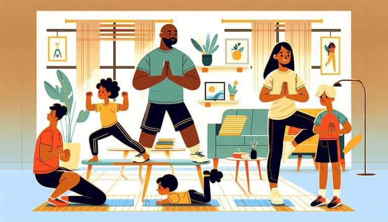simple home workouts for families