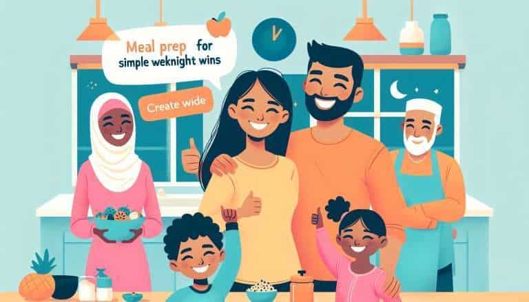 meal prep tips for families