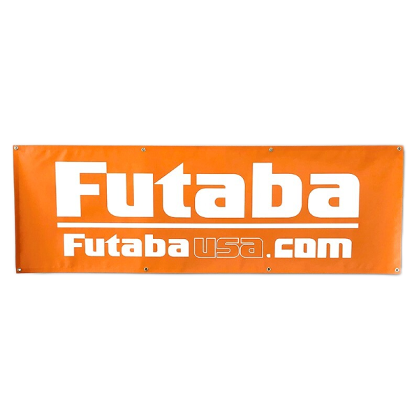 Futaba USA Banner Orange/White