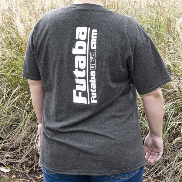 Futaba USA Charcoal T-Shirt - Image 2