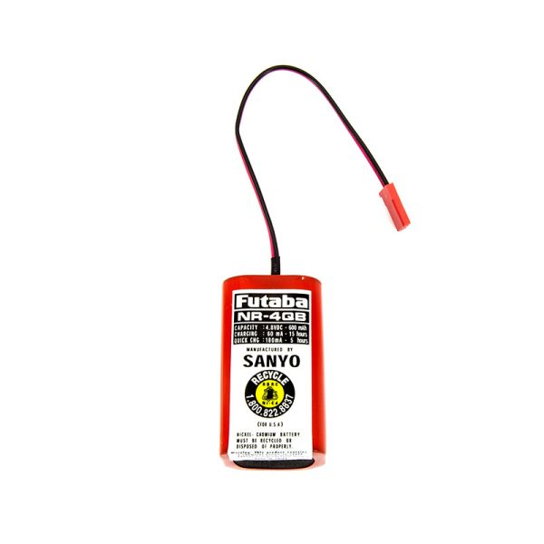 4-Cell 600 mAh Receiver Battery (Square)