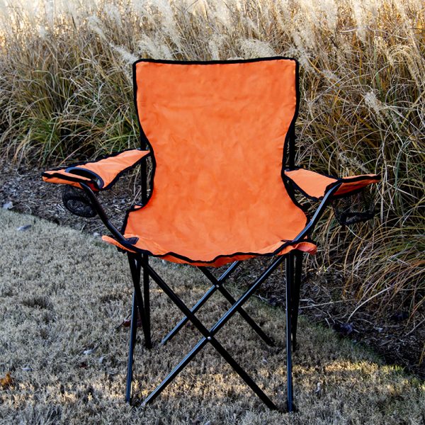 Orange Futaba USA Folding Chair - Image 3