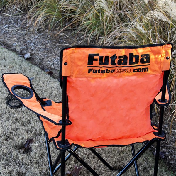 Orange Futaba USA Folding Chair
