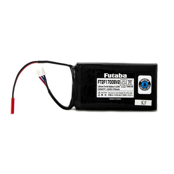 1700 mAh LiFe Transmitter Battery (2-Cell)