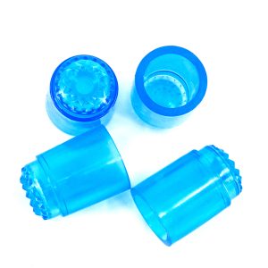 Rubber Stick Caps - Blue