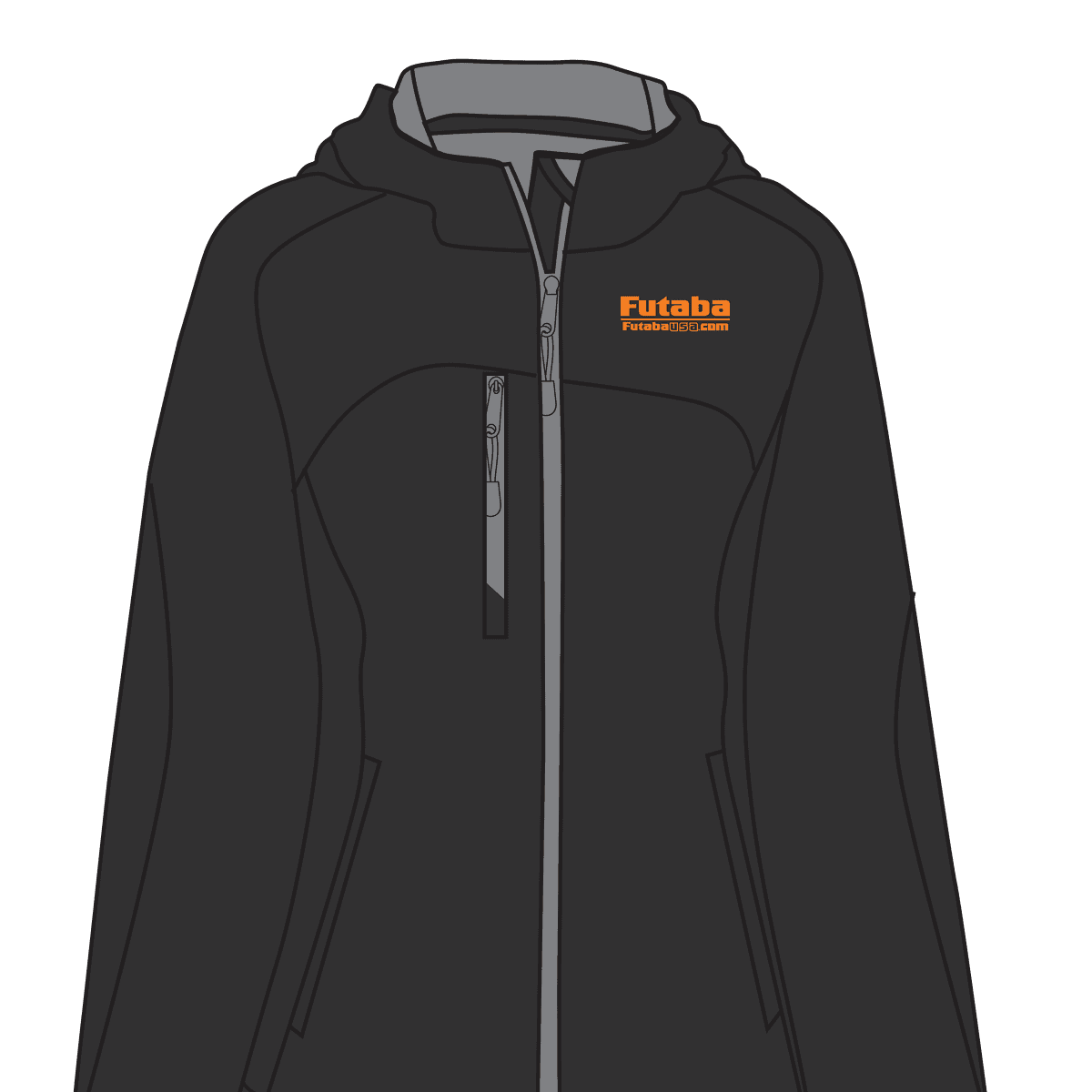 Futaba USA Hood Softshell Jacket - Image 2