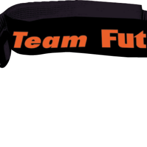 Futaba Black Neck Strap (Orange Logo)