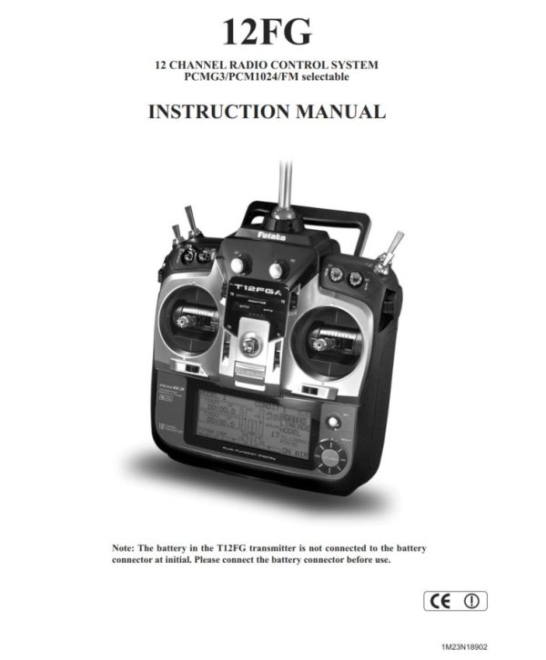 12FG Printed Manual