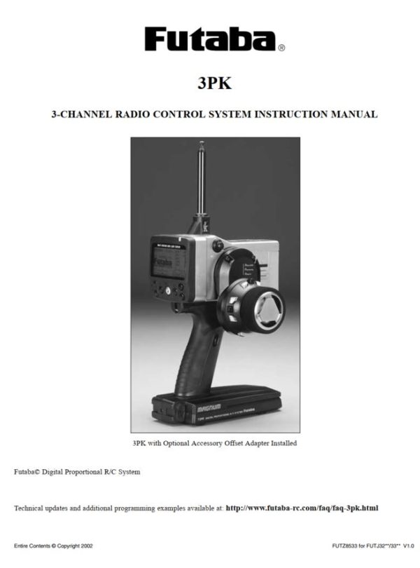 3PK Printed Manual