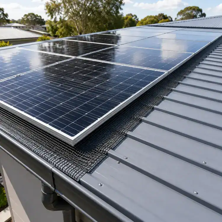 Bird Proofing Gutters & Solar Panels | Northwest Tasmania