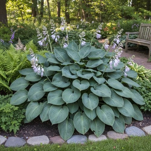 Funkia Hosta Diamond Lake