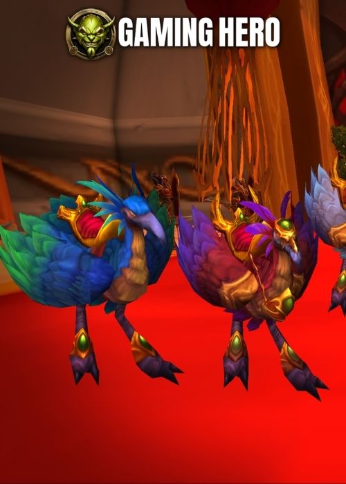Blood Elf Racial Mounts
