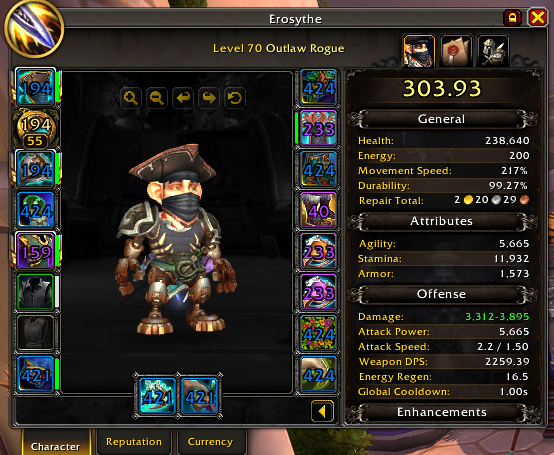 wow speed set