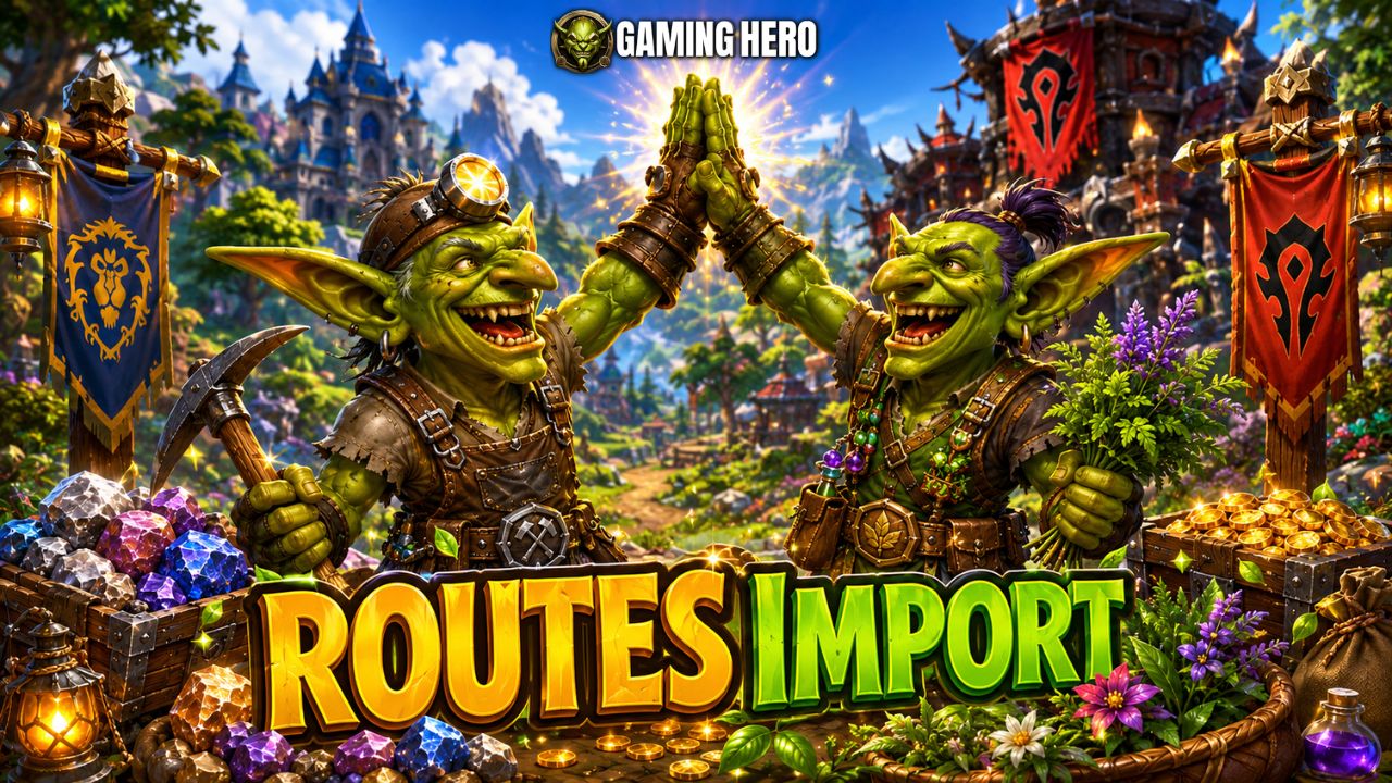 WoW Midnight Mining & Herbalism Routes Import Gold Guide