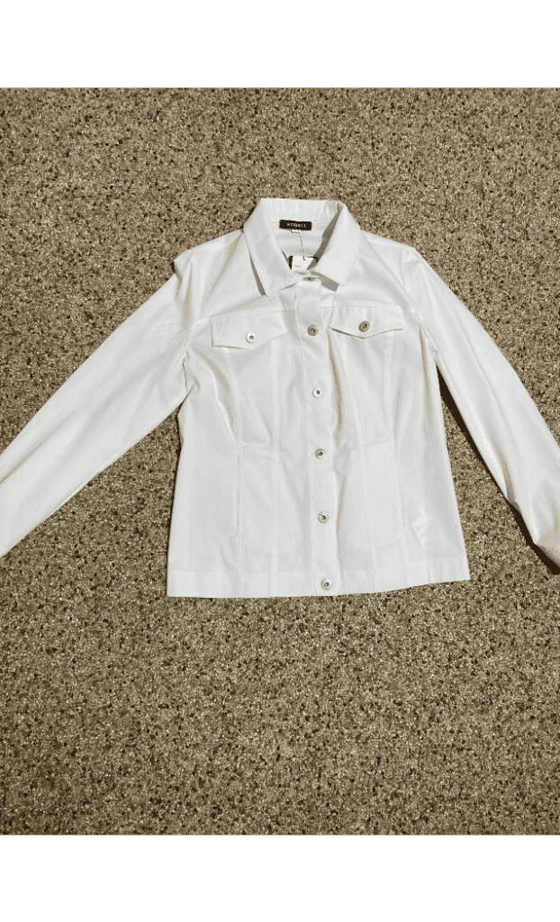 Robell jakke med krave, lommer og knapper - Billede 3