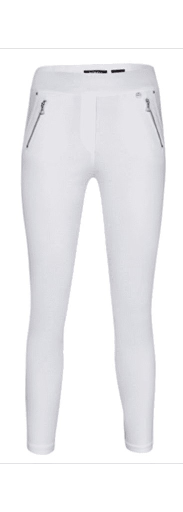 Robell buks med bred elastik i taljen og lommer med lynlås - Billede 4