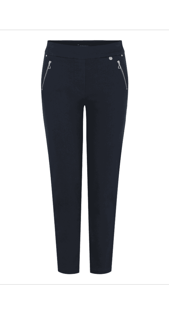 Robell buks med bred elastik i taljen og lommer med lynlås - Billede 6