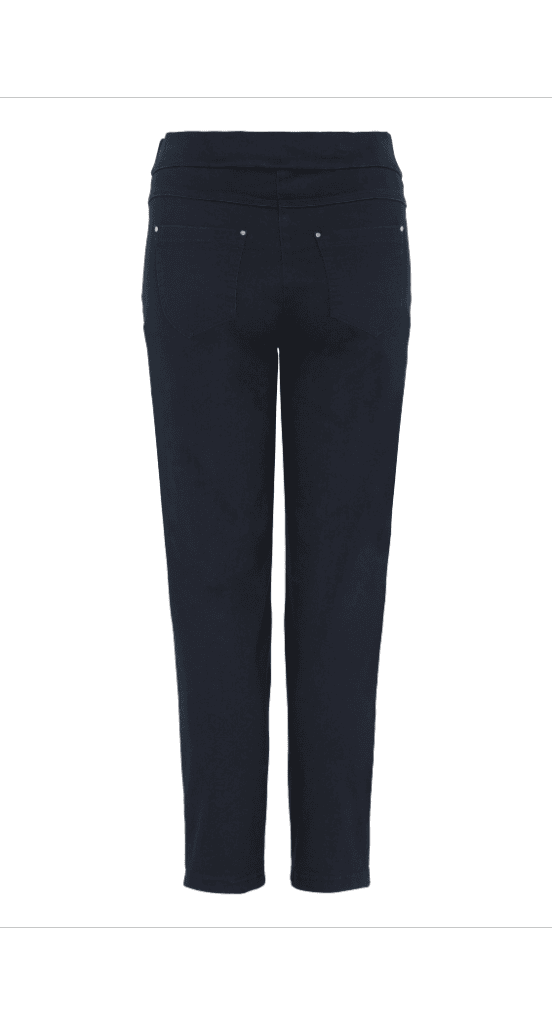 Robell buks med bred elastik i taljen og lommer med lynlås - Billede 7