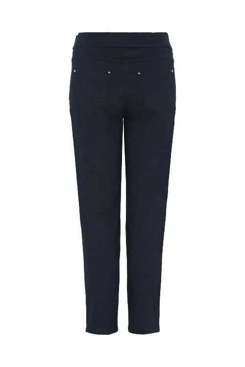 Robell buks med bred elastik i taljen og lommer med lynlås - Billede 9