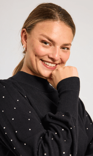 Freequent strik med turtel og ballon ærmer