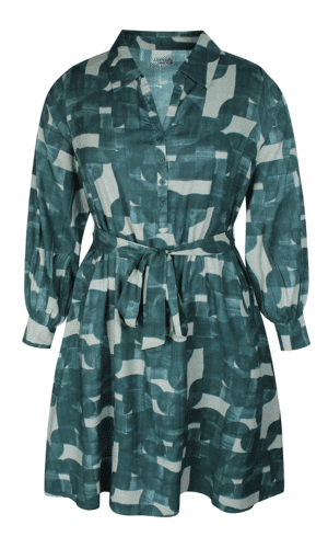 Zhenzi kjole med bindebånd og lommer