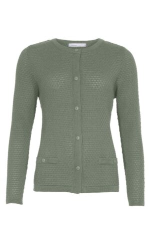 Skovhuus cardigan med knapper foran og lommer