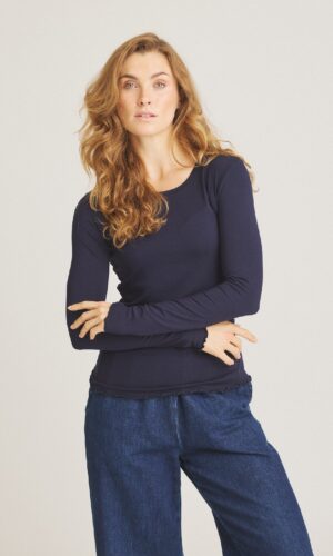 Luxzuz One Two bluse med rund hals