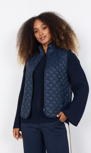 SoyaConcept vest i quilt