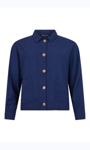 Sunday jakke med lommer og knapper