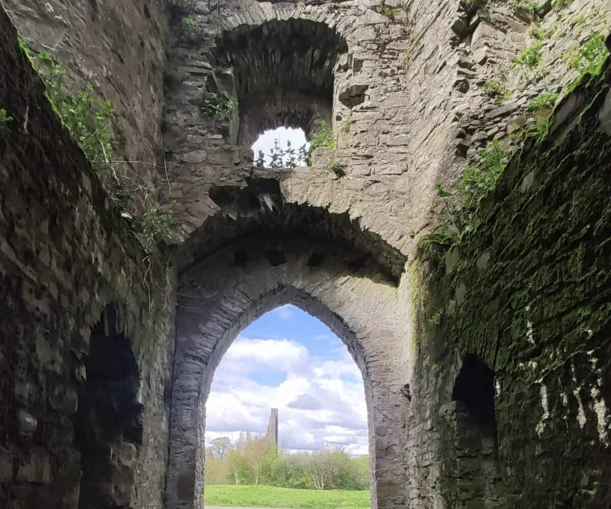 Private Day Tour. Trim Castle Barbican gate castle tower lovely view