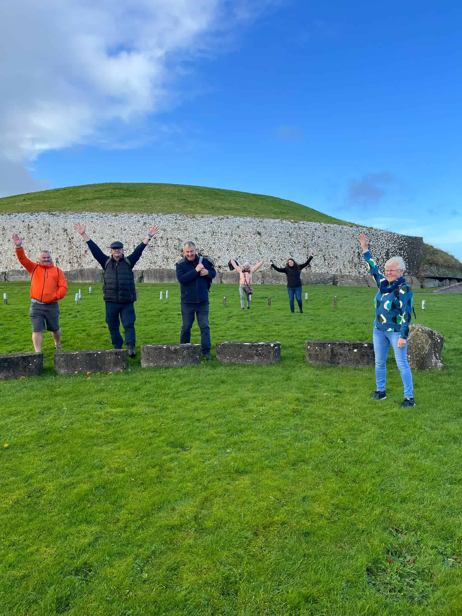 Newgrange passage tomb on a private day tour from Dublin