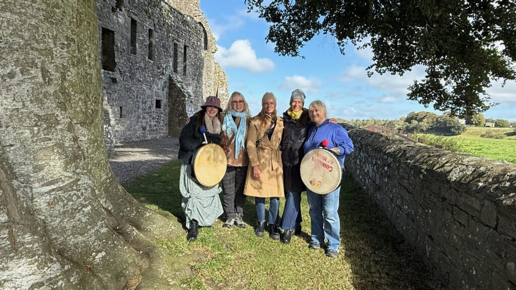 Private day tour drumming spiritual connection at the monastic ruins