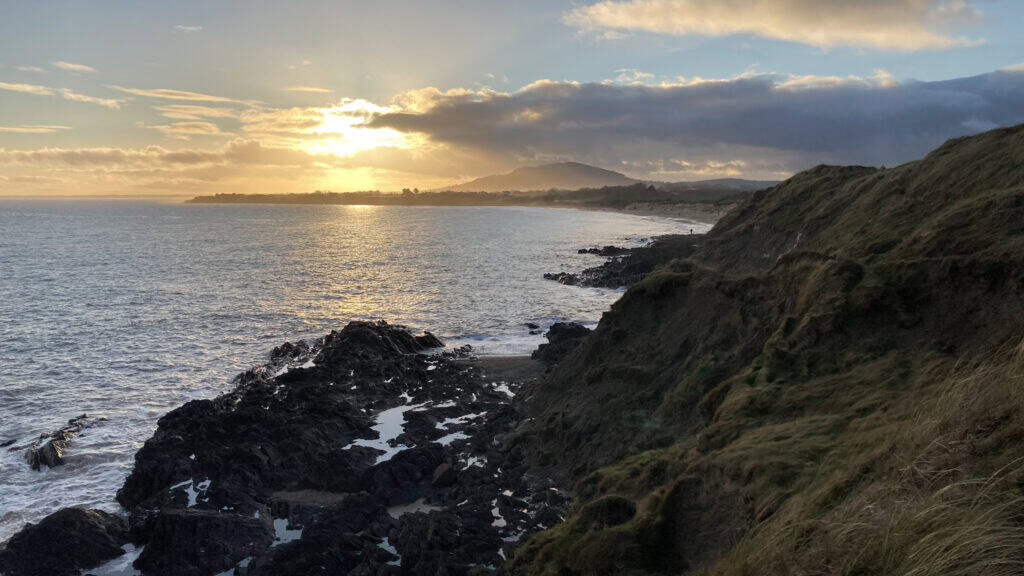 Coastal walk near Dublin