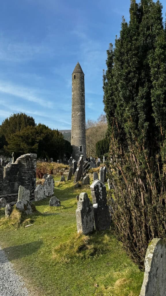 Irish Architecture: Glendalough Round Tower