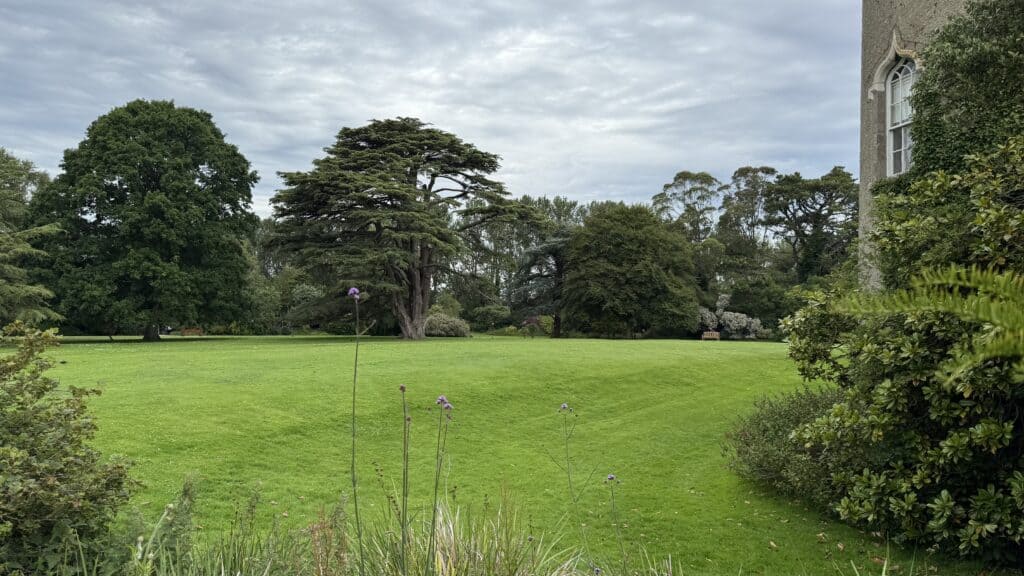 Malahide Castle Gardens and parkland on a private Dublin coastal tour