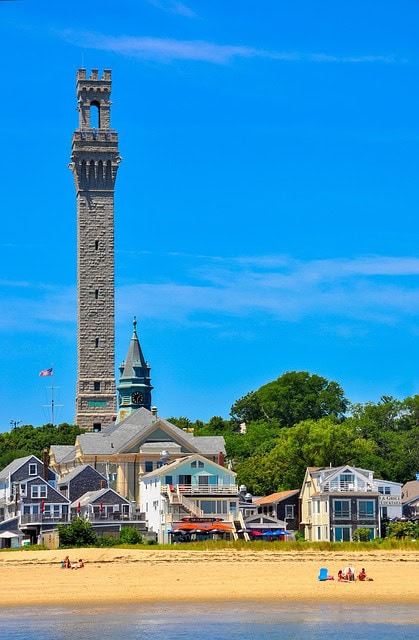 Provincetown’s Pilgrim Monument on Cape Cod for Gavagan Law’s Cape Cod personal injury lawyer page