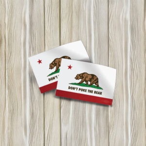 Don’t Poke The Bear Sticker