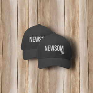 Embroidered Newsom ’28 Baseball Hat