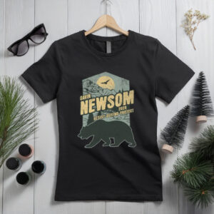 Gavin Newsom 2028 Bear Shirt – Protect National Parks Tee