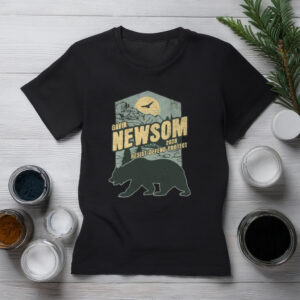 Gavin Newsom 2028 Bear Shirt – Protect National Parks Tee
