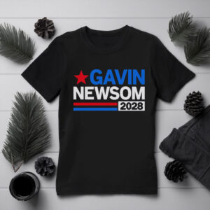 Gavin Newsom 2028 Election Shirt – Pro Democrat Tee