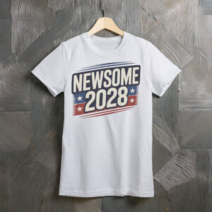 Gavin Newsom 2028 President T-Shirt