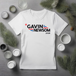 Gavin Newsom 2028 Presidential Election Shirt – Vote Tee Shirt