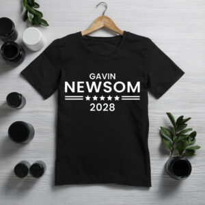 Gavin Newsom 2028 Unisex Tee – Political Campaign Shirt