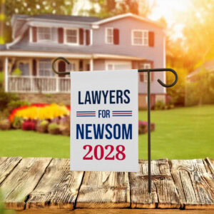 Lawyers for Newsom 2028 Flag