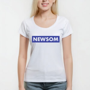 Newsom T-Shirt – Gavin Newsom Bold Campaign Tee