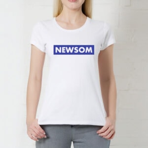 Newsom T-Shirt – Gavin Newsom Bold Campaign Tee